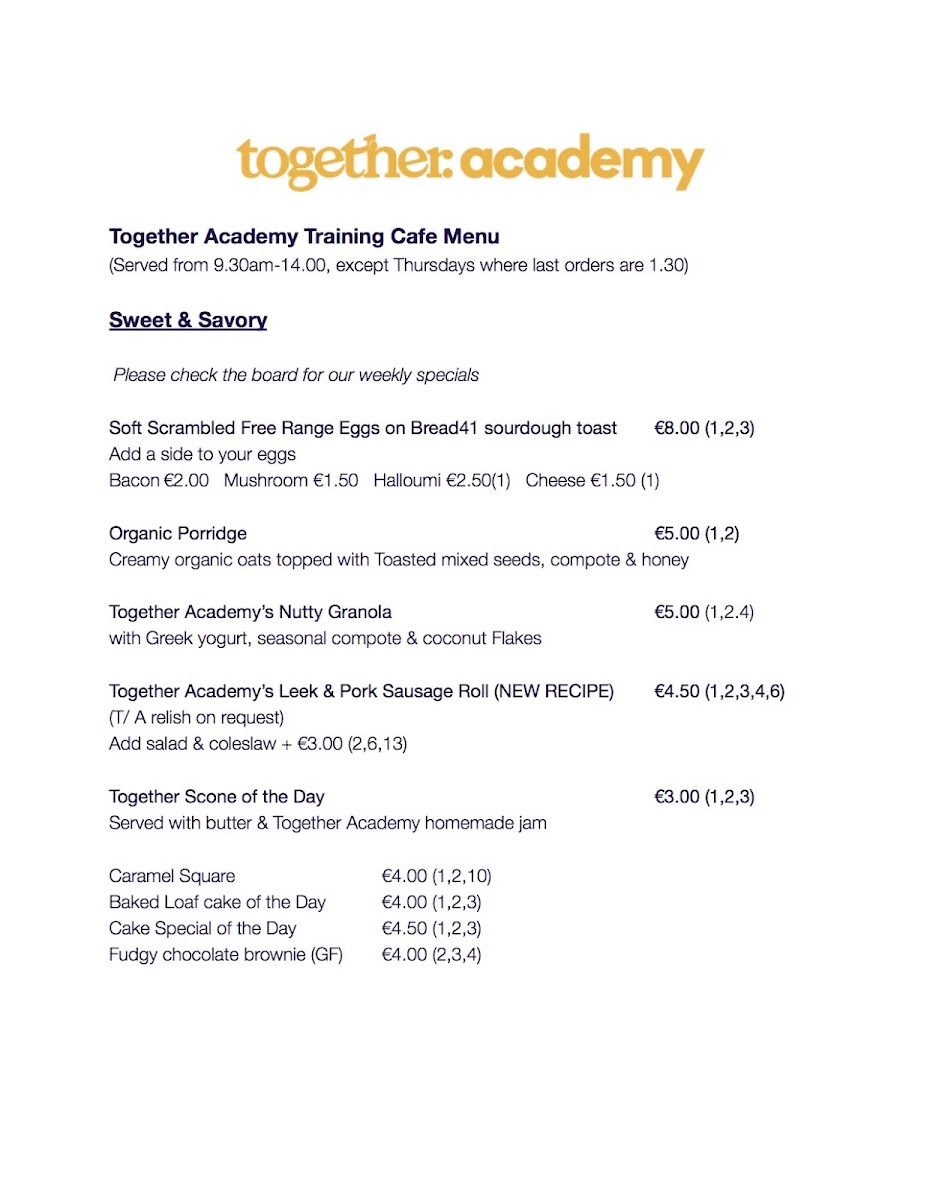 Together Academy Training Cafe - 2
