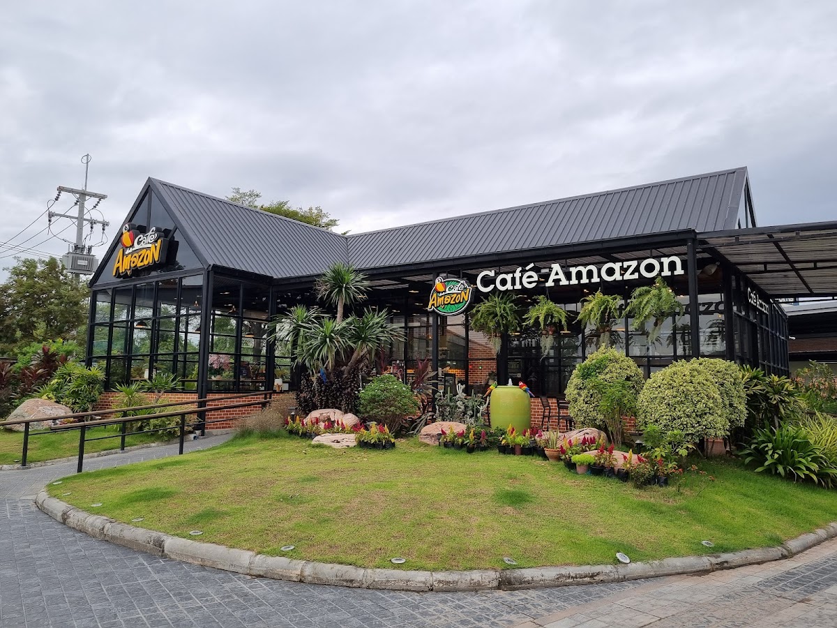 Café Amazon คาเฟ่ อเมซอน สาขาปตท.ทางหลวง 3009 แหลมฉบัง-หนองแขวะ