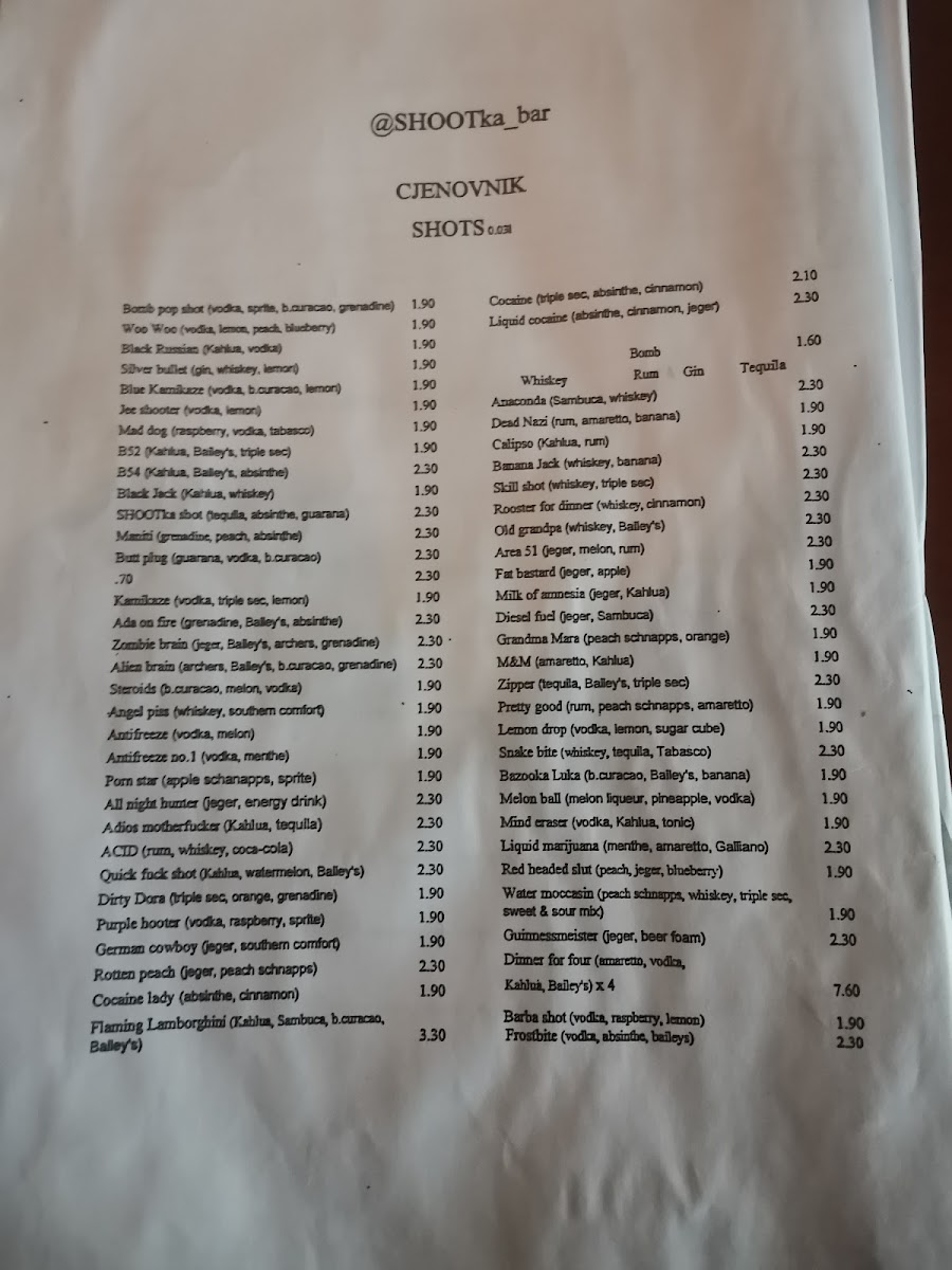 Bar SHOOTka - 2