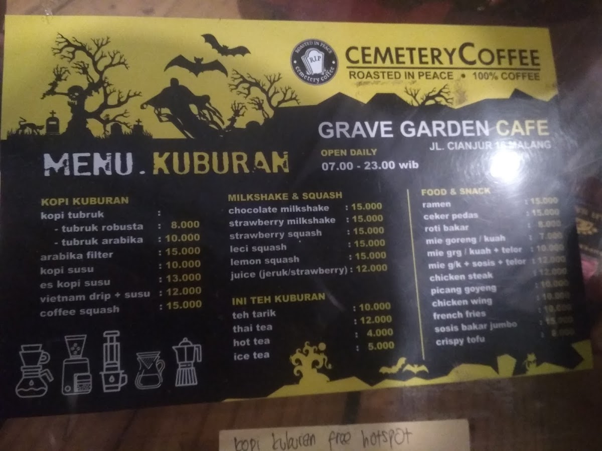 Grave Garden - Cemetery Coffee - Kopi Kuburan - 3