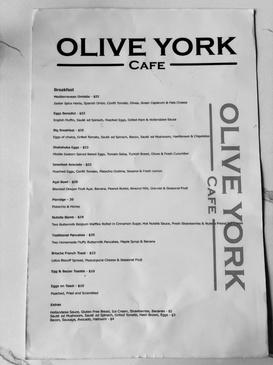 Olive York Cafe - 1