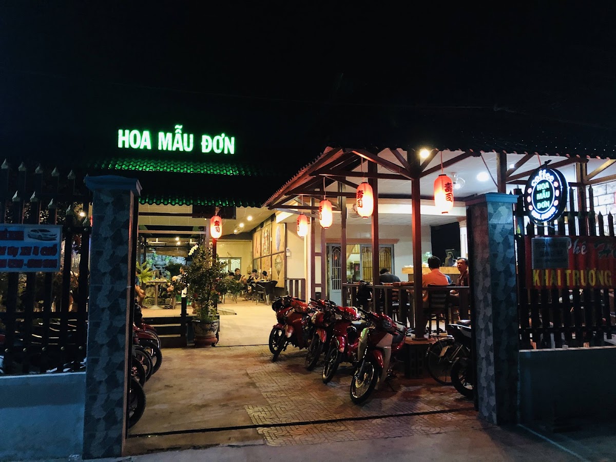 Cafe Hoa Mẫu Đơn
