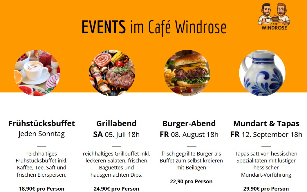 Cafe Windrose Schotten - 3