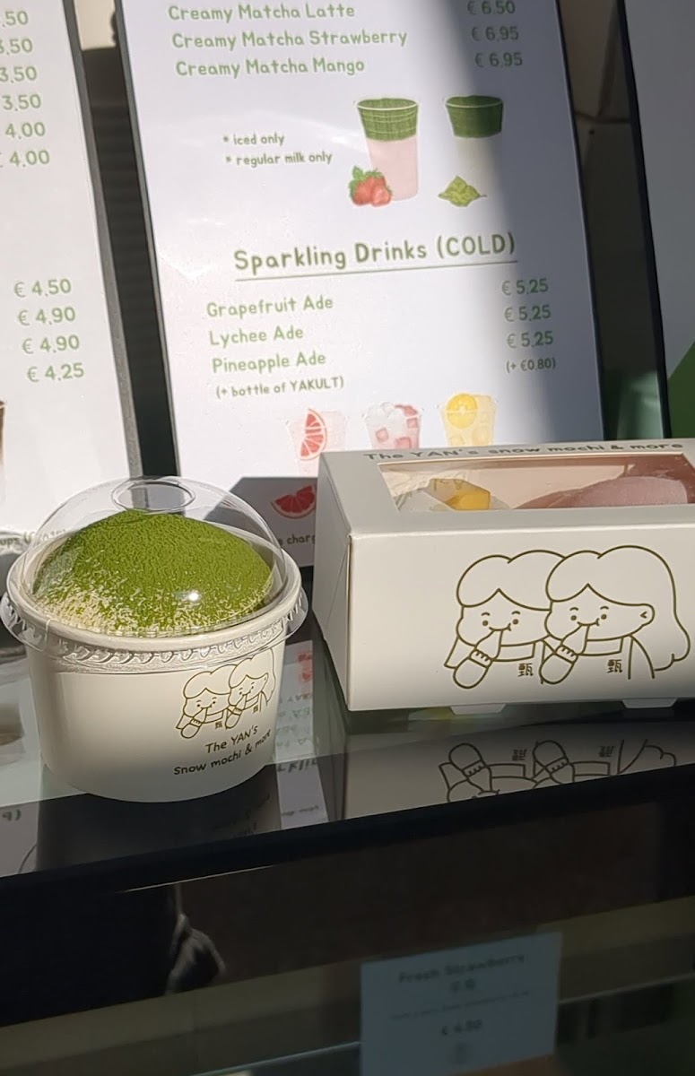 The YAN's snow mochi & more - 10