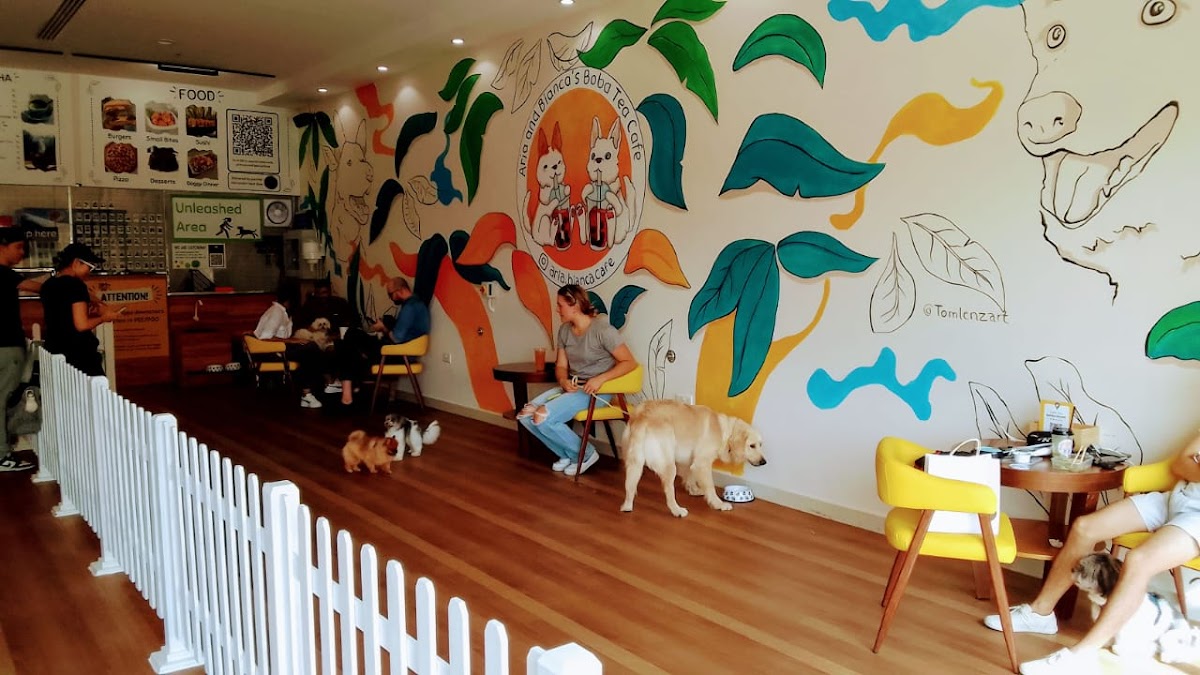 Aria and Bianca’s Dog Cafe JLT - Indoor dog friendly