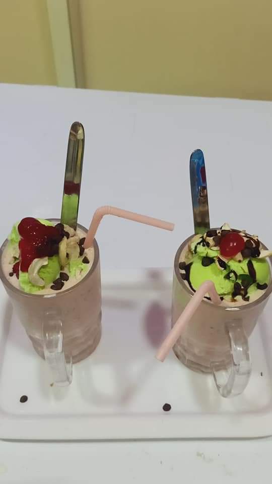 Nani summer special badam milk shop