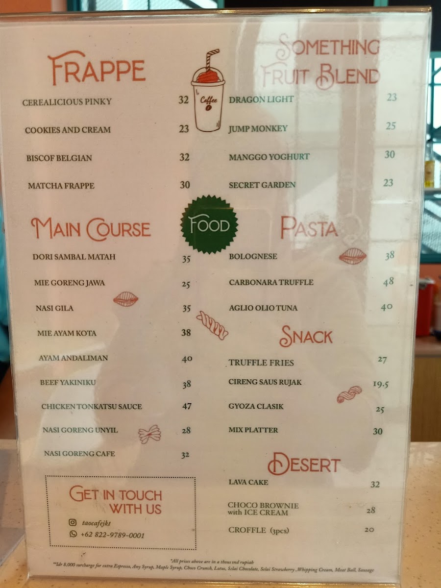 TAO Cafe Jakarta - 5