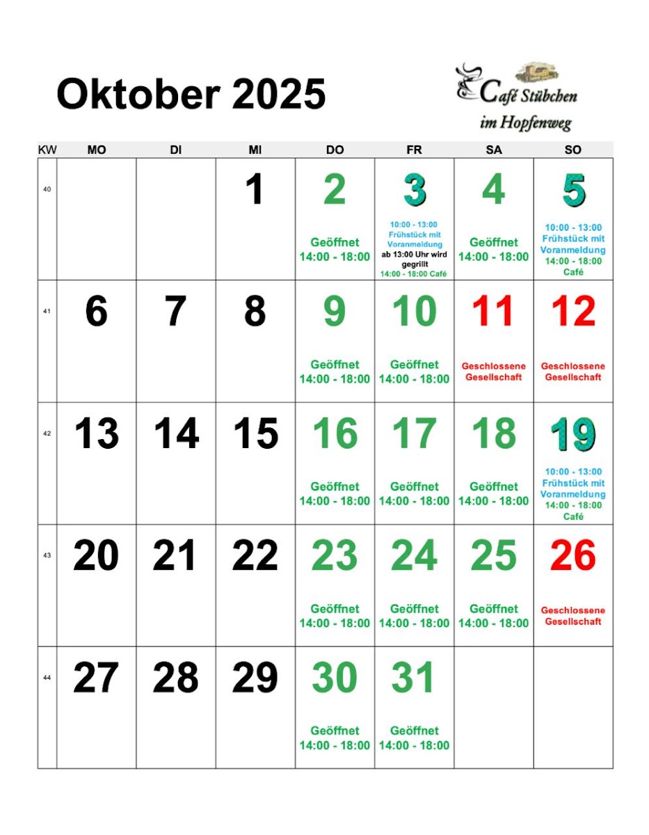 Café Stübchen im Hopfenweg - 5