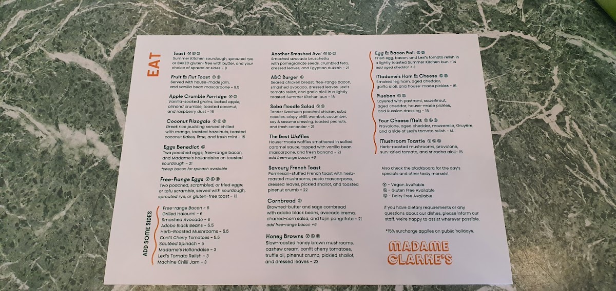 Madame Clarke’s - 6