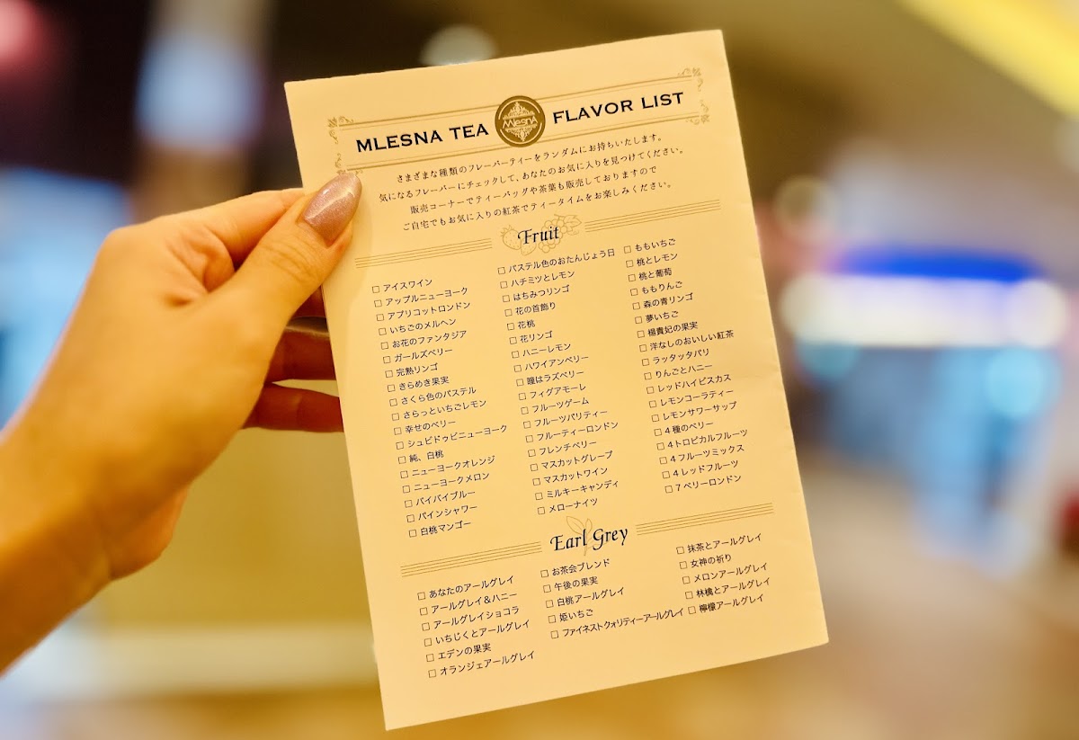 The tea SUPPORTED BY MLESNA - 8