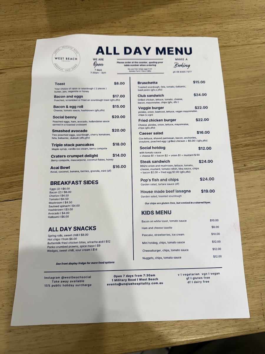 West Beach Social - 2