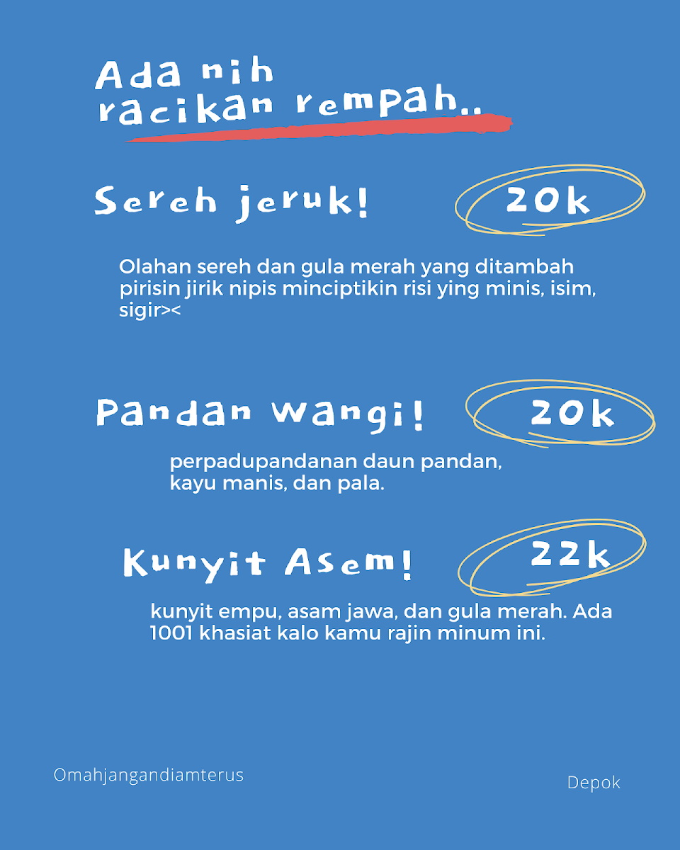 Omah Jangan Diam Terus - 1