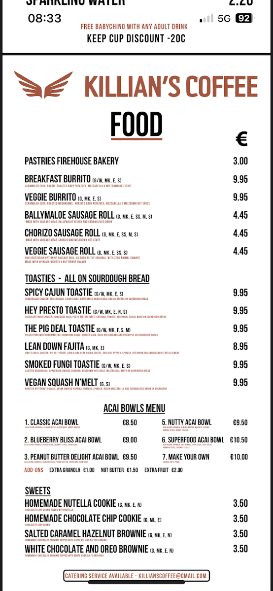 Killian's Coffee - 1