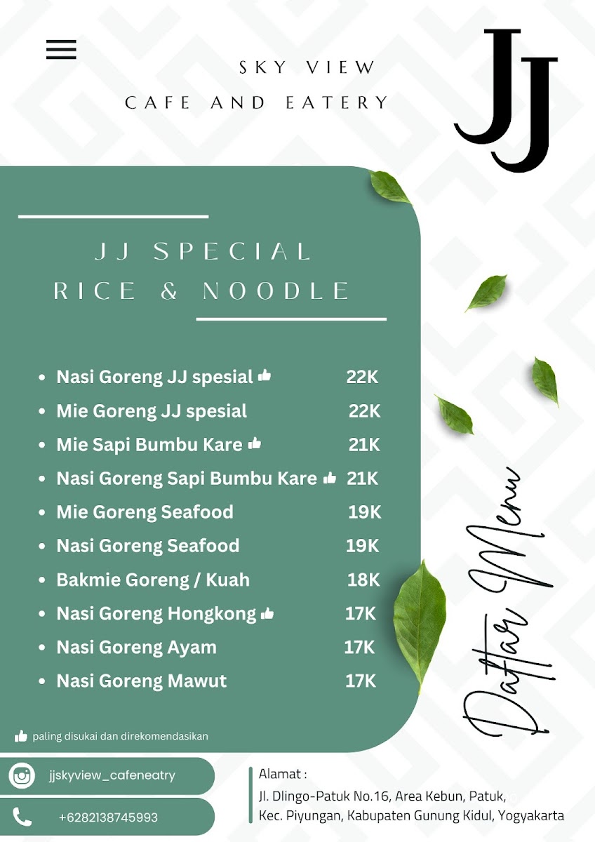 JJ SKY VIEW - Cafe n Eatery - 10