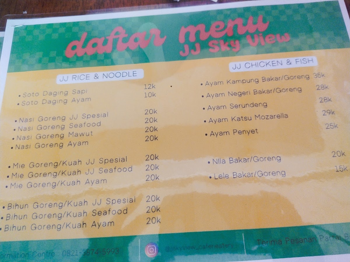 JJ SKY VIEW - Cafe n Eatery - 8