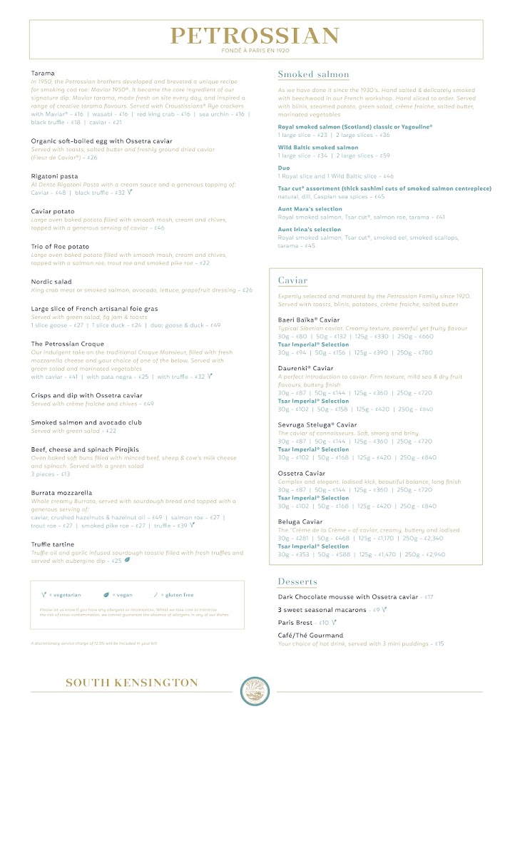 Petrossian South Kensington - 1