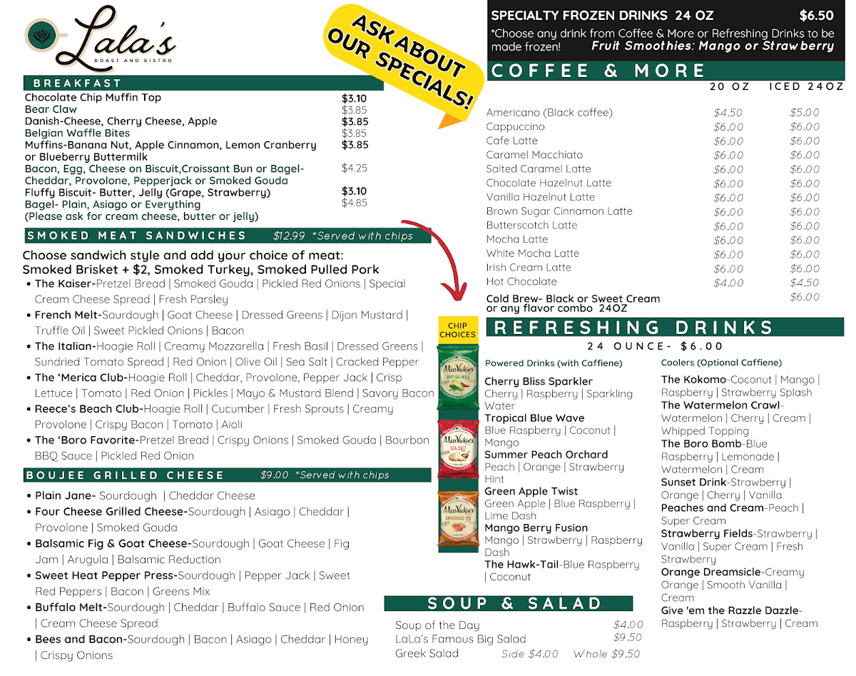 Lala’s Roast & Bistro - 1