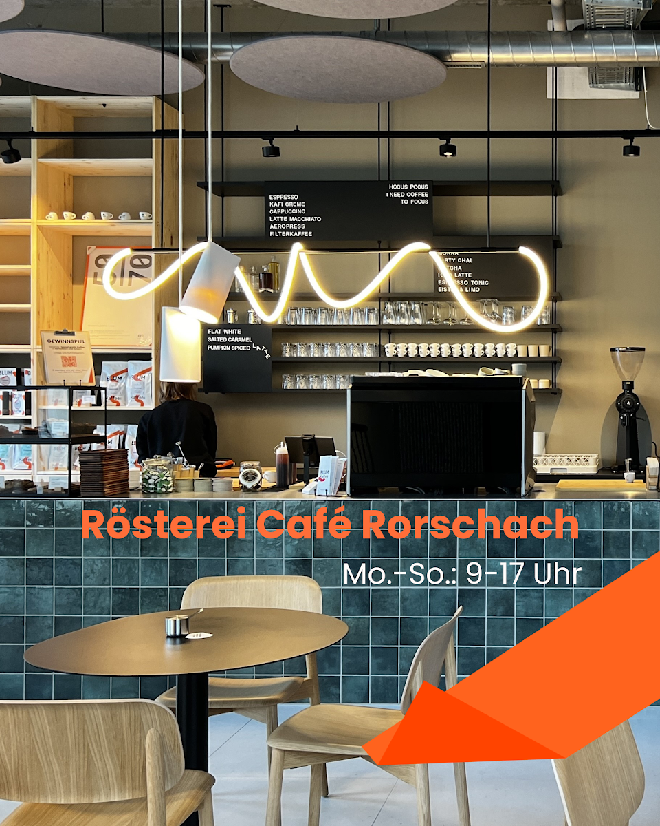 BLUM Kaffee Rosterei Cafe Rorschach