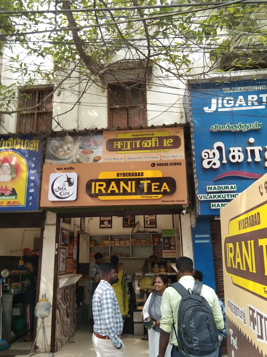 IRANI TEA Madurai North Masi st (Sha Cafe)