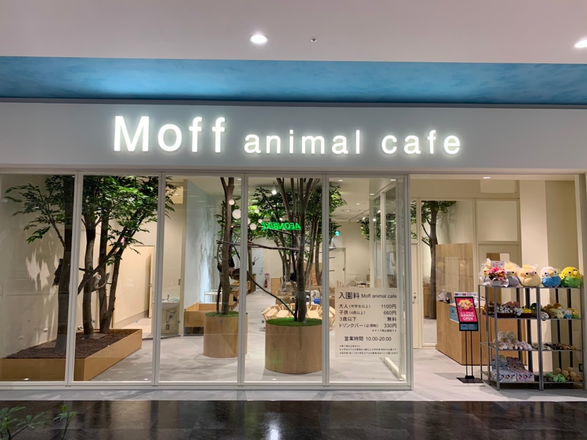 Moff animal cafe AEON MALL Shin-Rifu