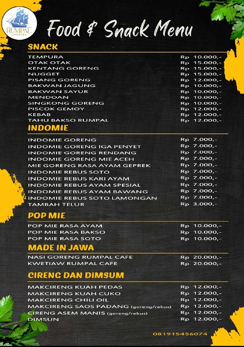 Rumpal Cafe dan Vila Patuk Gunungkidul - 1