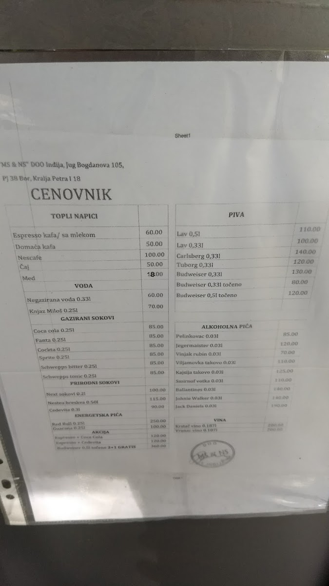 Millenium Sportska Kladionica - 1