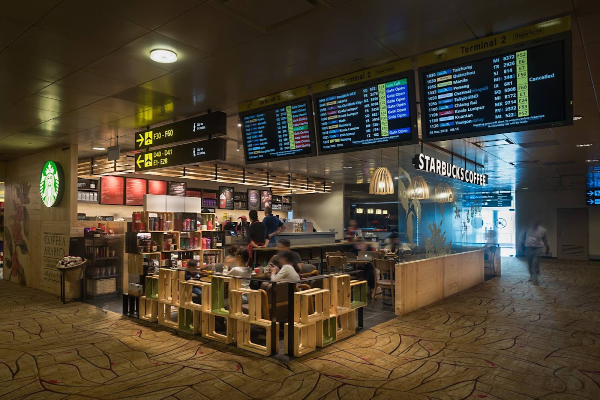 Starbucks Terminal 2 Transit Hall