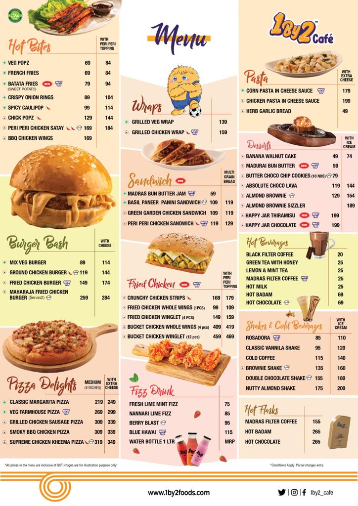 1By2 Cafe - Perungalathur - 1