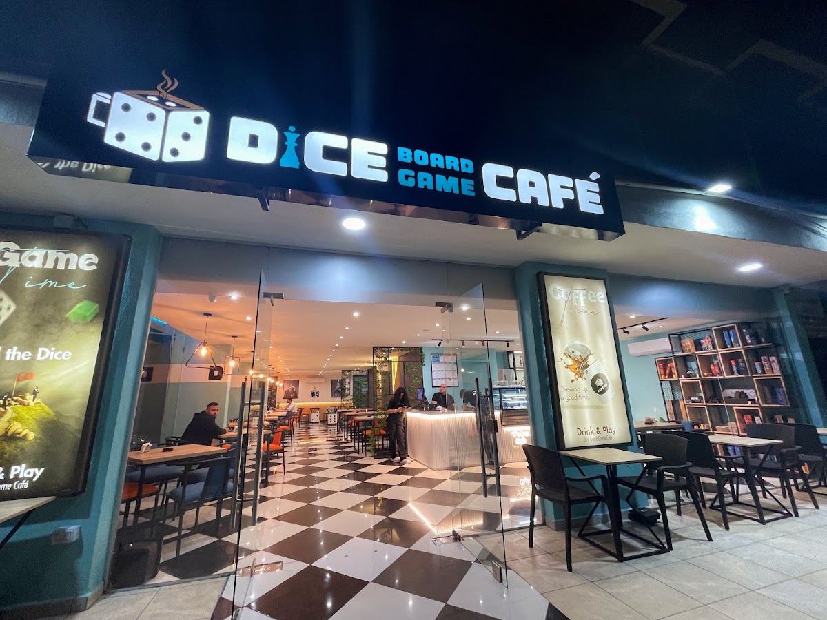 Dice Board Game Café