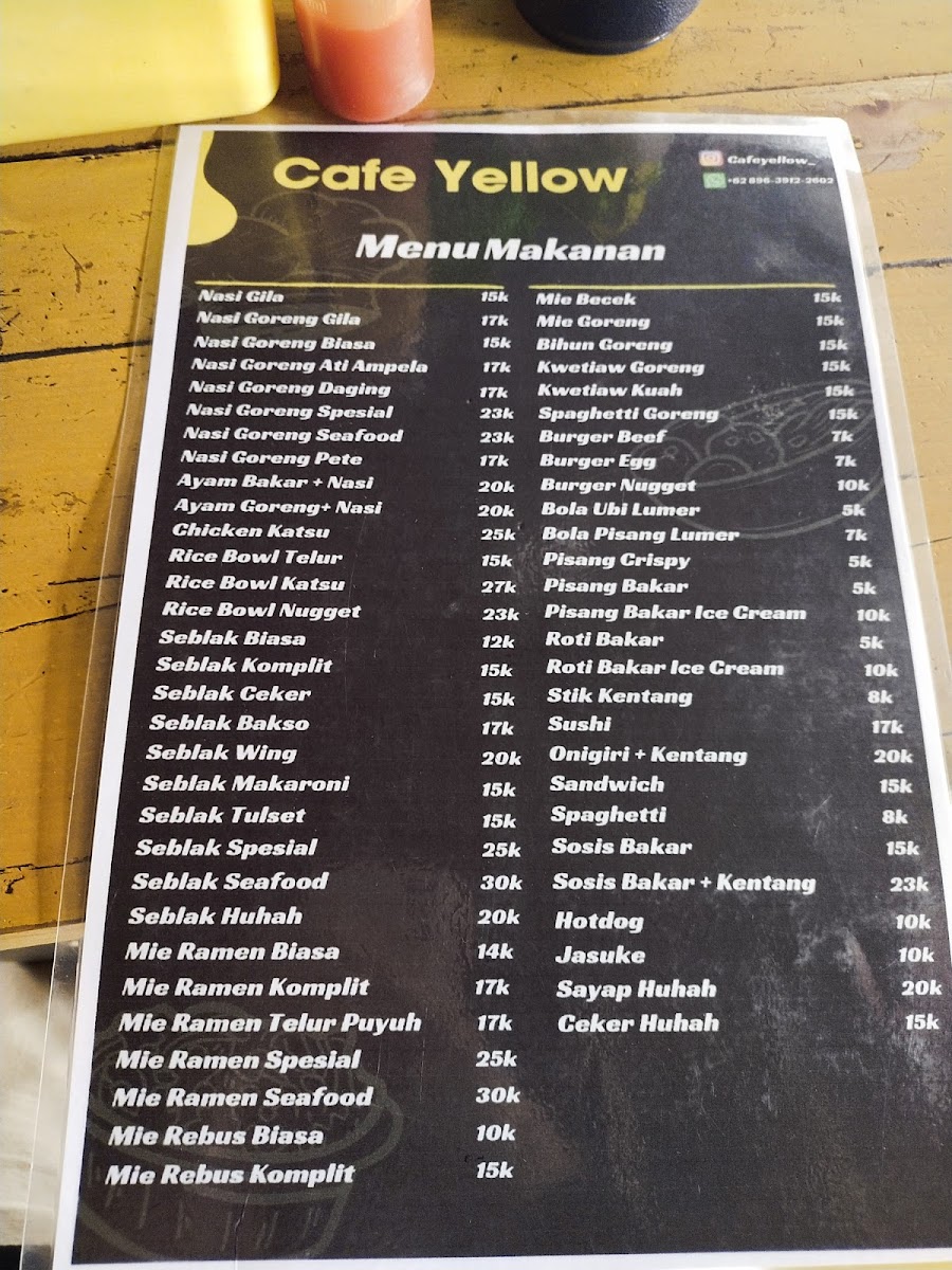 Yellow Caffee - 1