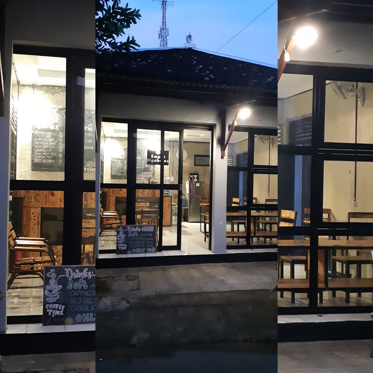 Empat tigabelas mini coffee shop