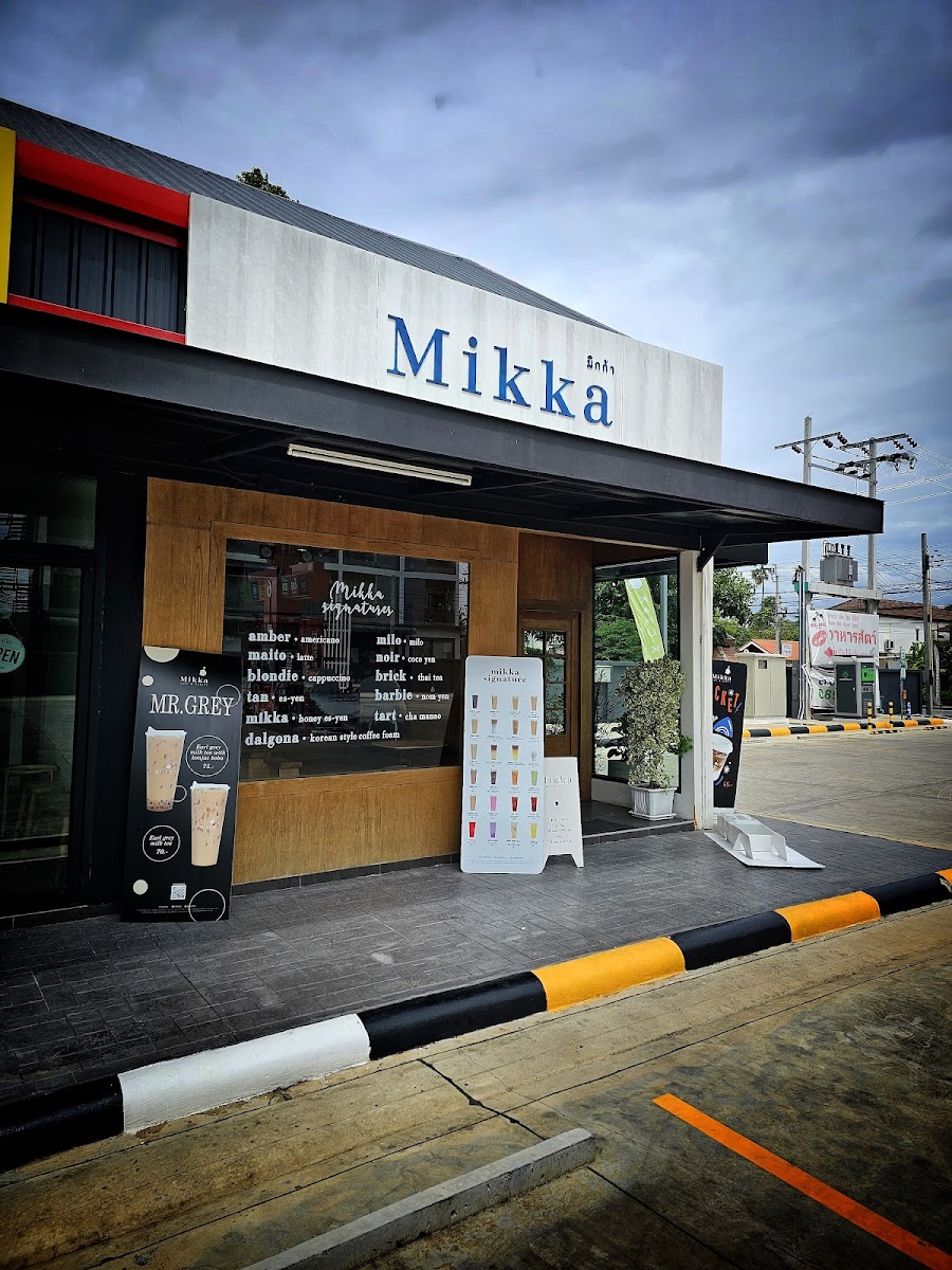 Mikka Cafe - ร้ากาแฟ มิกก้า สาขาปั๊ม Caltex สะพานเจษฎาบดินทร์