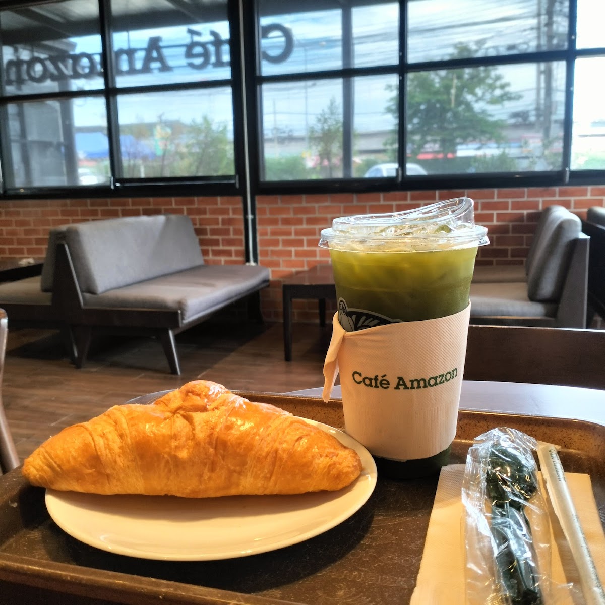 Café Amazon SD3071 สาขาตลาดนัดเรือบิน - 3