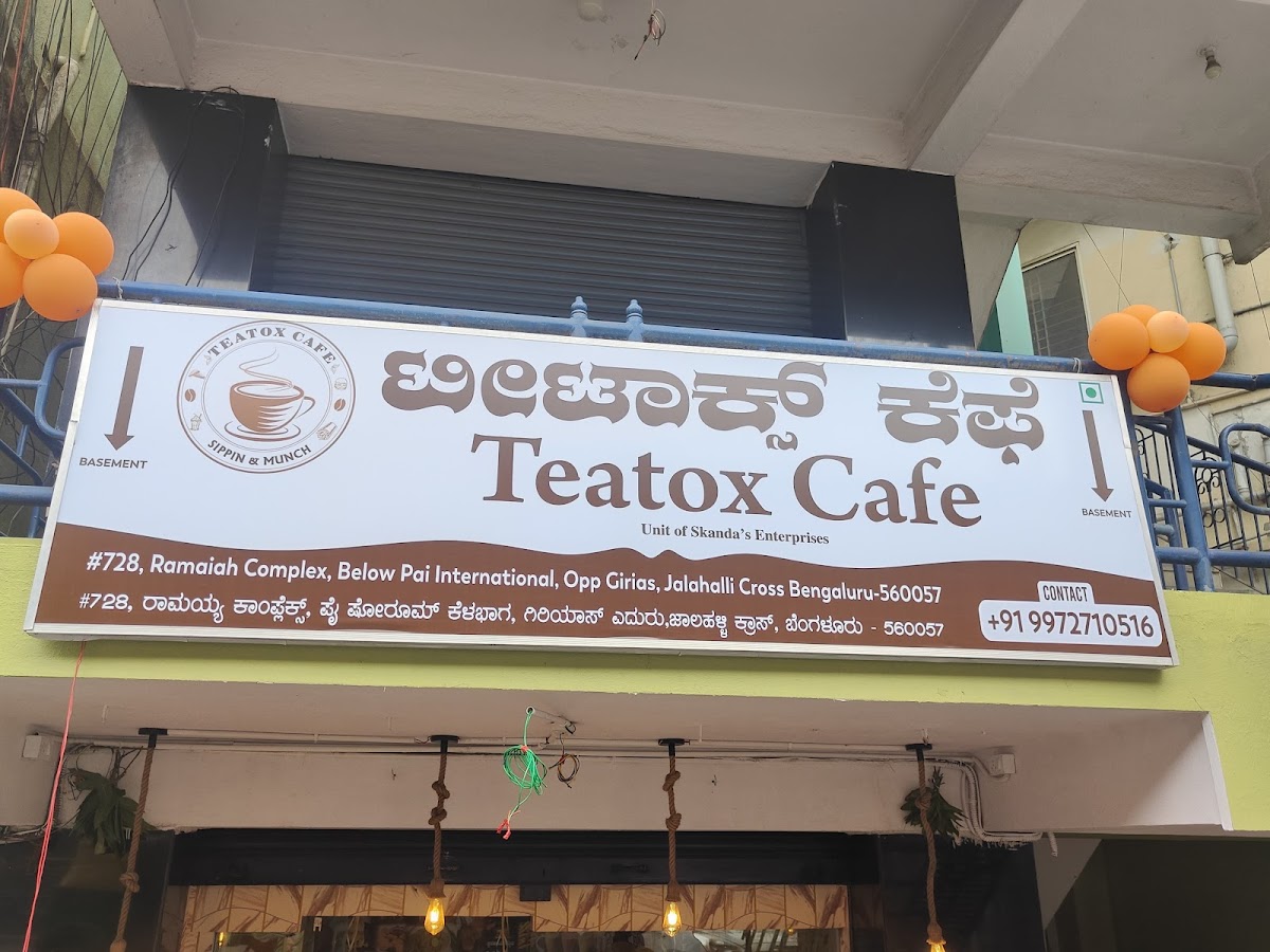 Teatox Cafe @Jalahalli