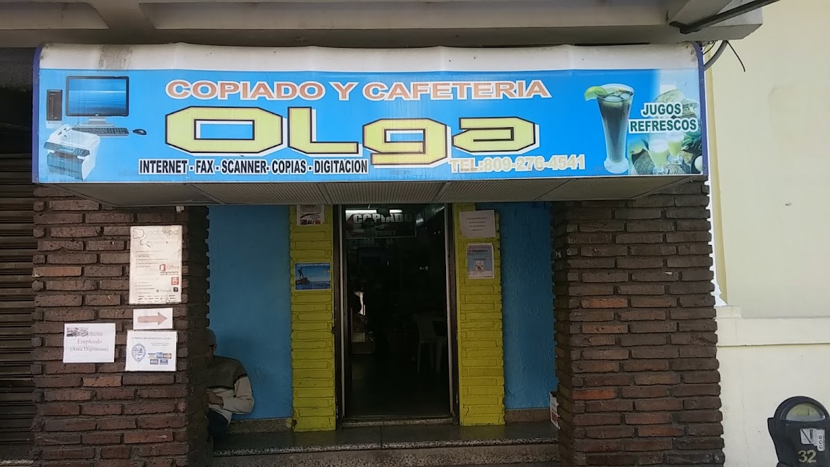 Cafeteria copying and Olga