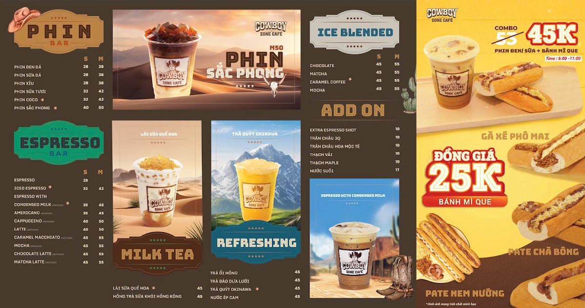 Cowboy Zone Café - Đinh Tiên Hoàng - 1