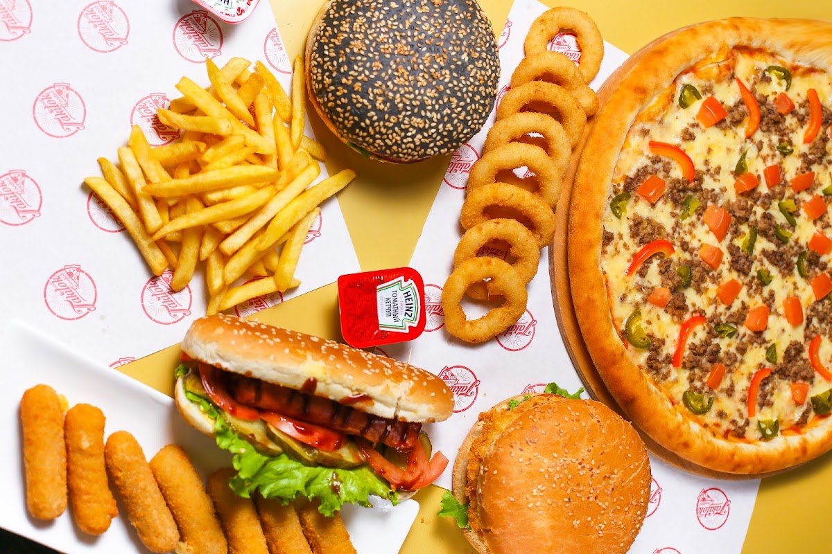 TAKITOK GOODIES / Суши пицца чикен Атырау