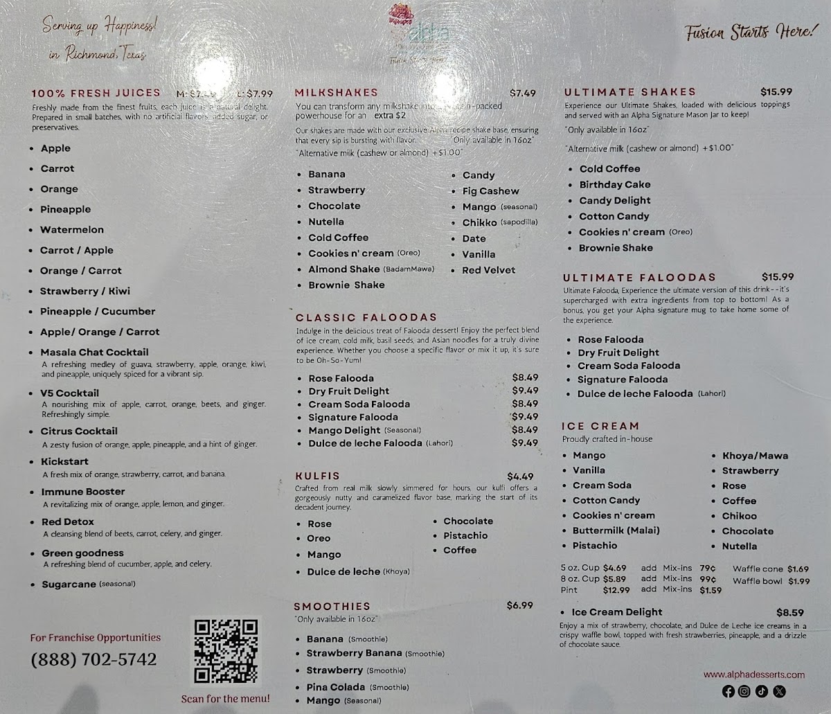 Alpha Dessert Juice Cafe Richmond - 5