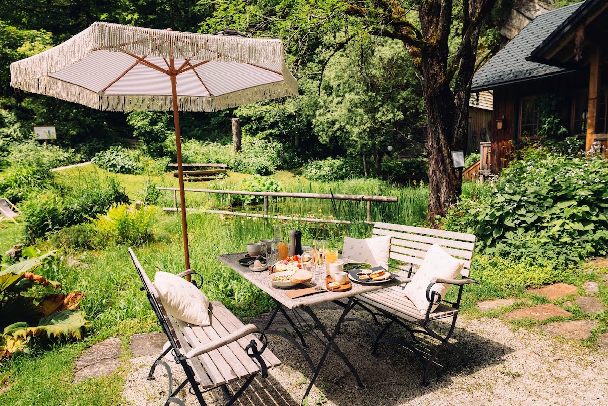 Café Viola im Garten