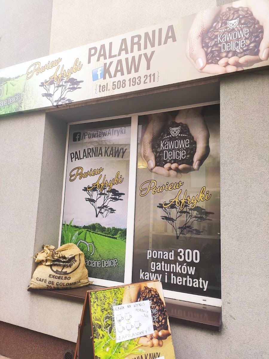 Powiew Afryki. Palarnia kawy