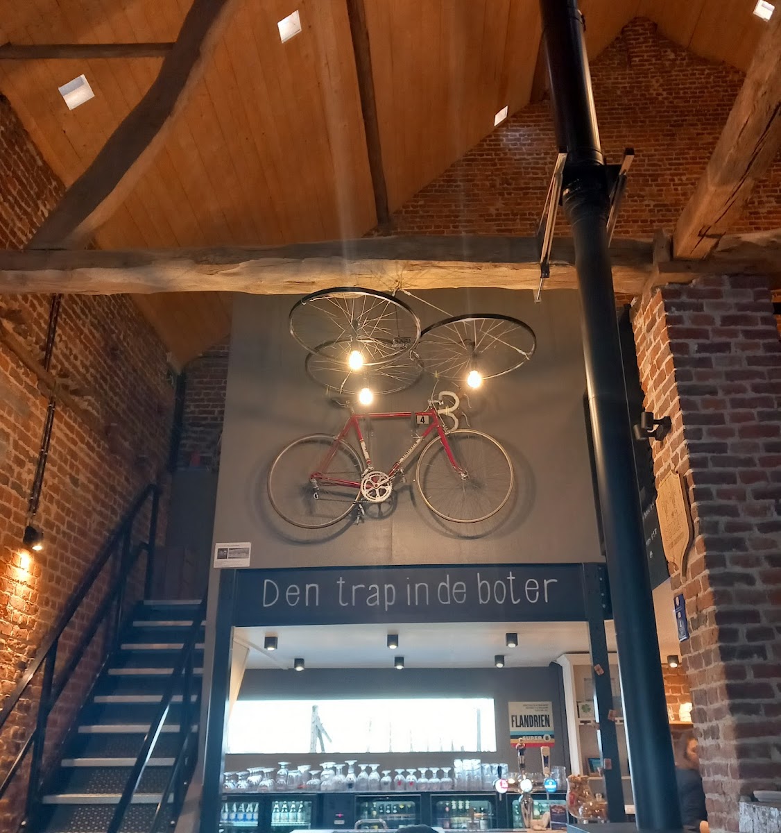 Den trap in de boter