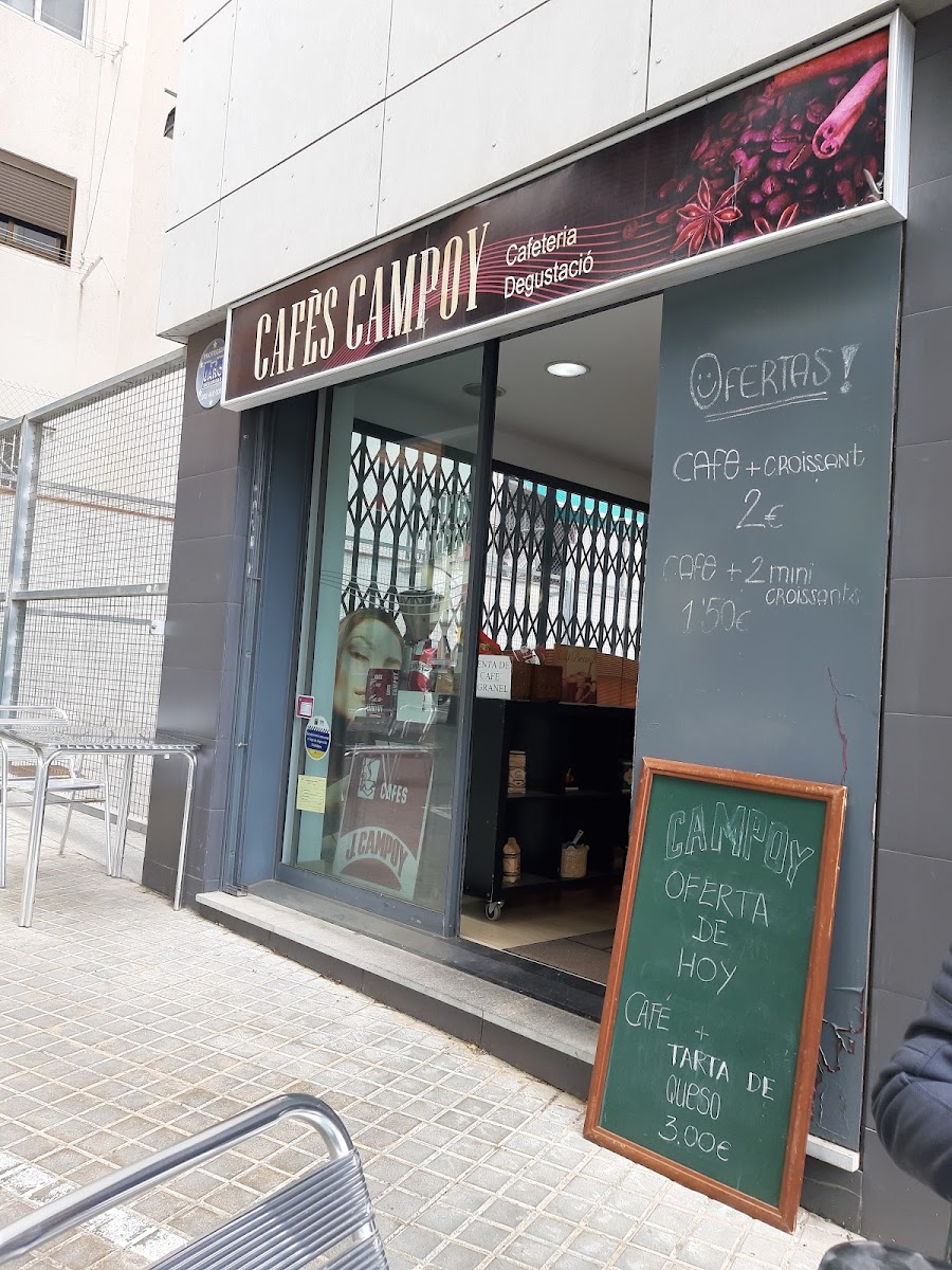 Cafès Campoy Cafeteria Degustació
