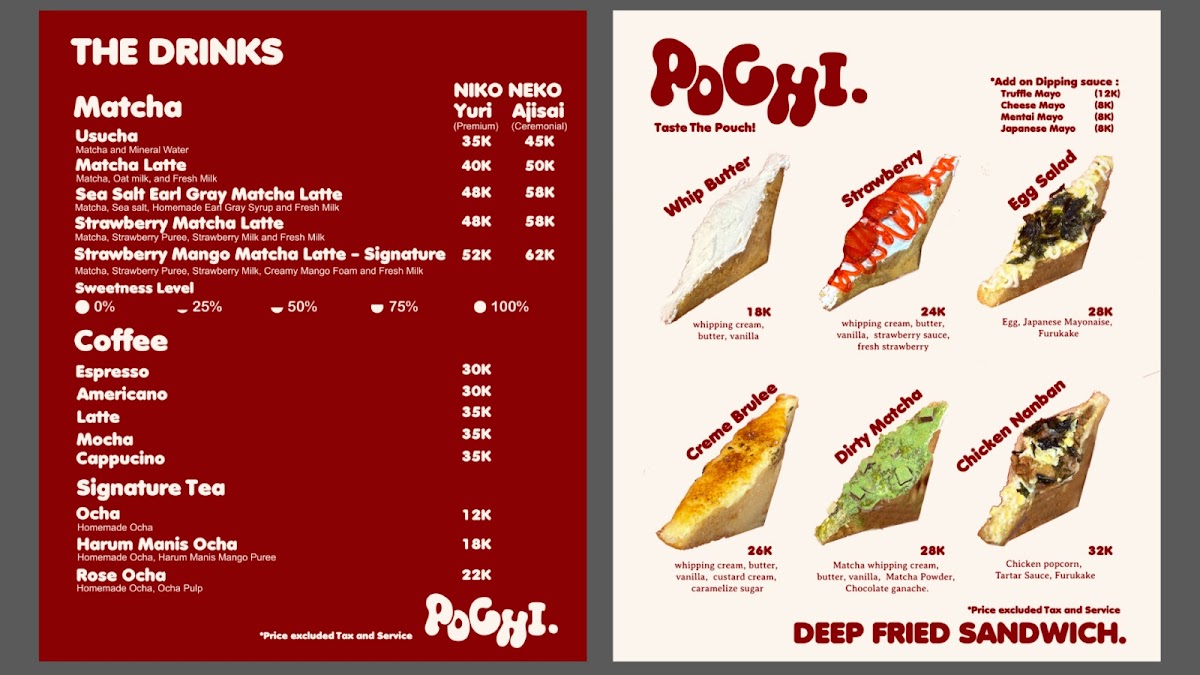 Pochi. Deep fried Sando and Matcha cafe - 1