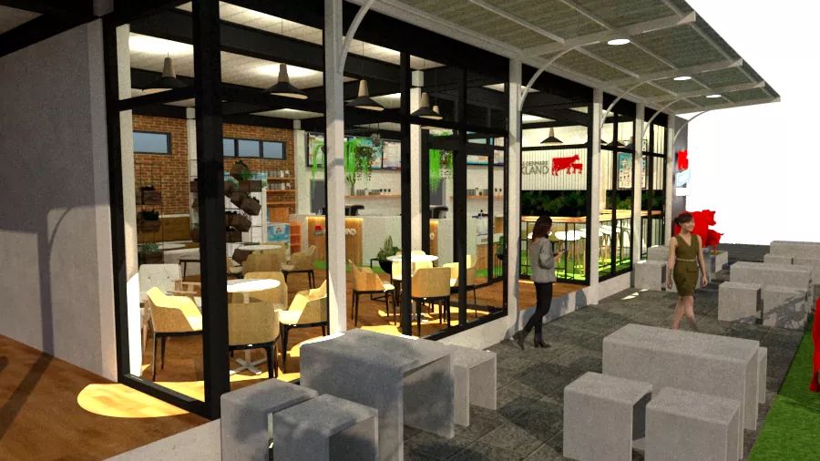 Milk Land Shell Asia Station