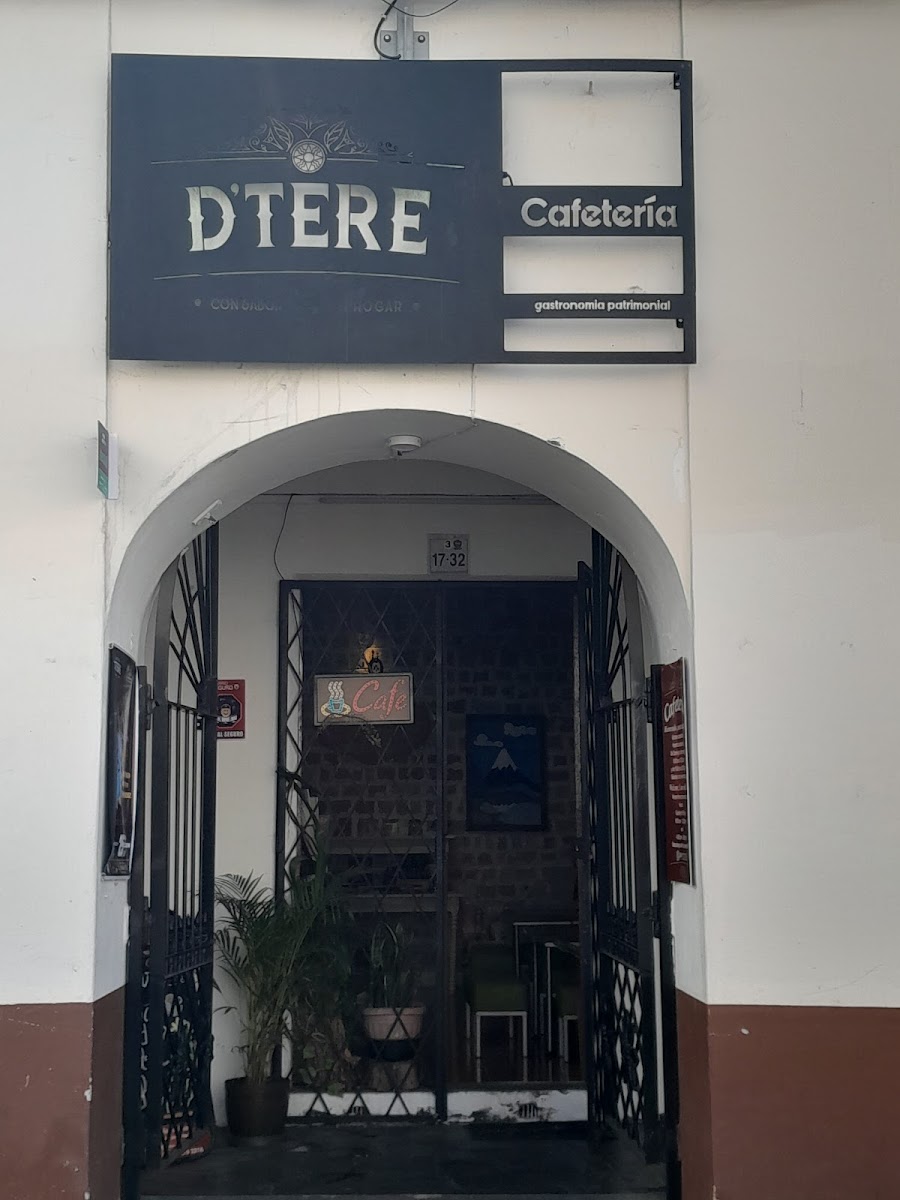 Cafeteria D' Tere con Sabor a Hogar