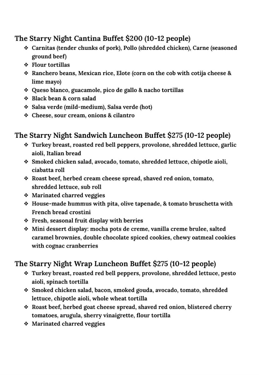 Starry Night Café - 3