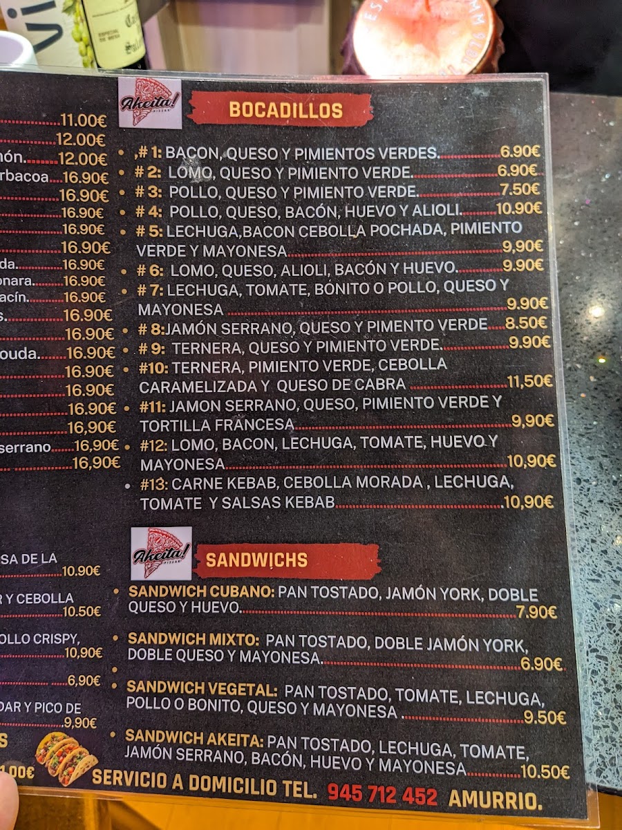 Akeita pizzak /Akeita berria - 2