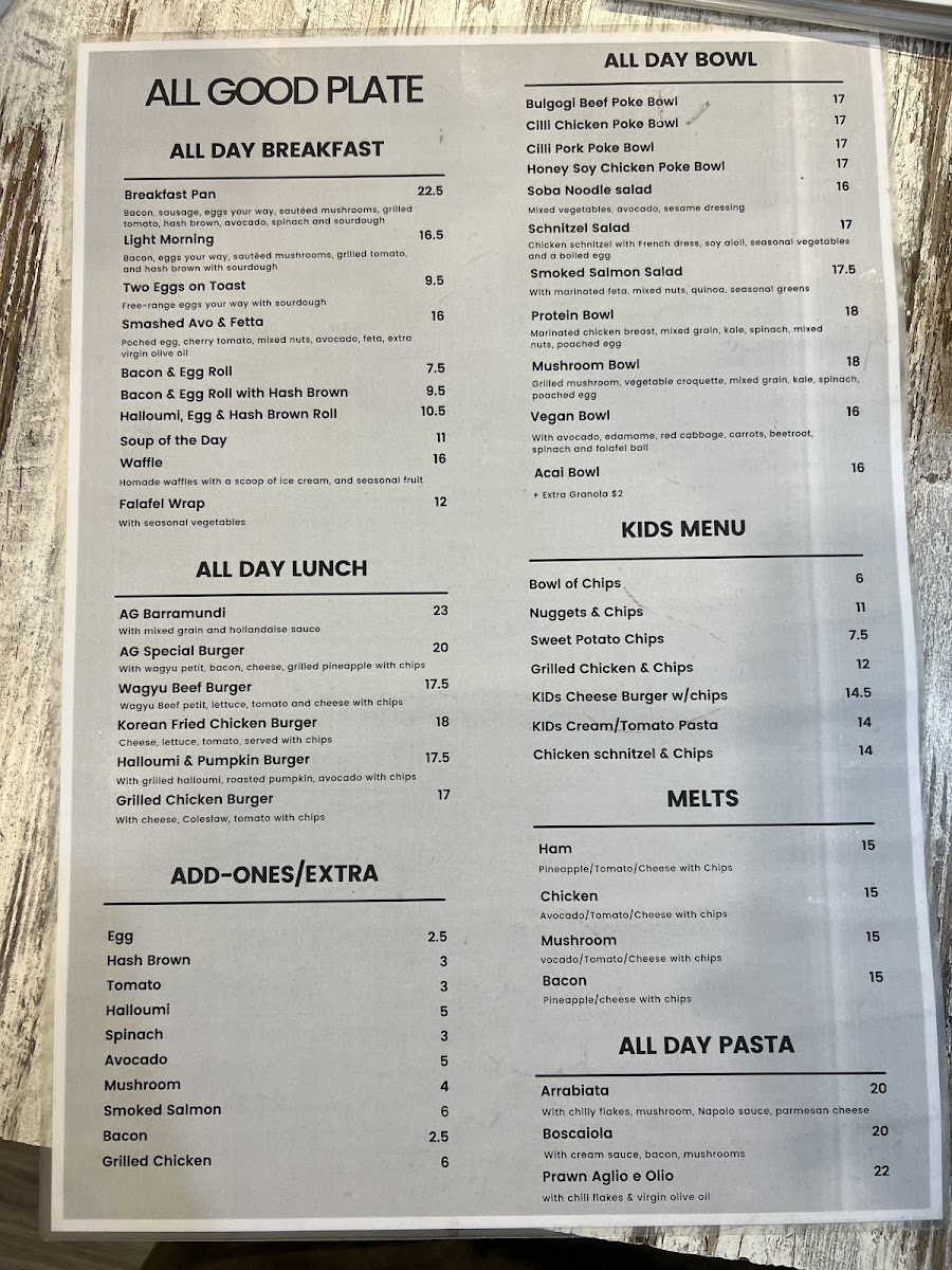 All Good Plate & Co. - 1