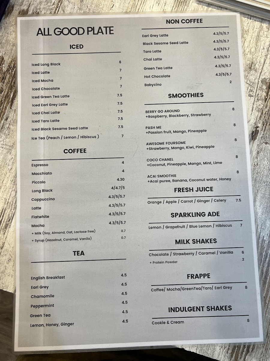 All Good Plate & Co. - 2