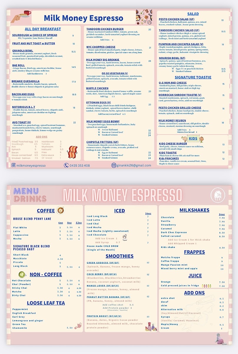 Milk Money Espresso - 1